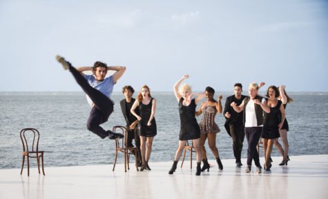 Choreographer Al Blackstone’s “Gay Paree,” the lighthearted finale to this year’s performances. (Photo by Whitney Browne)