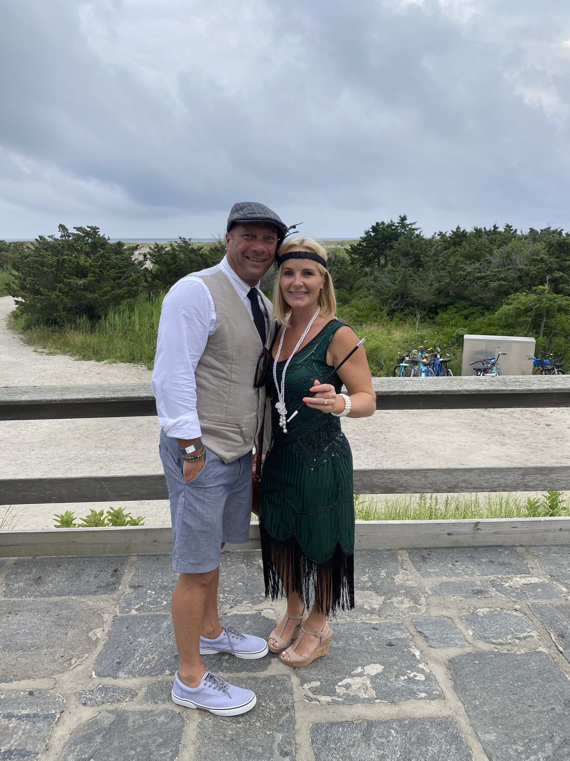 Mindy &amp; James, dressed for the ‘20s!