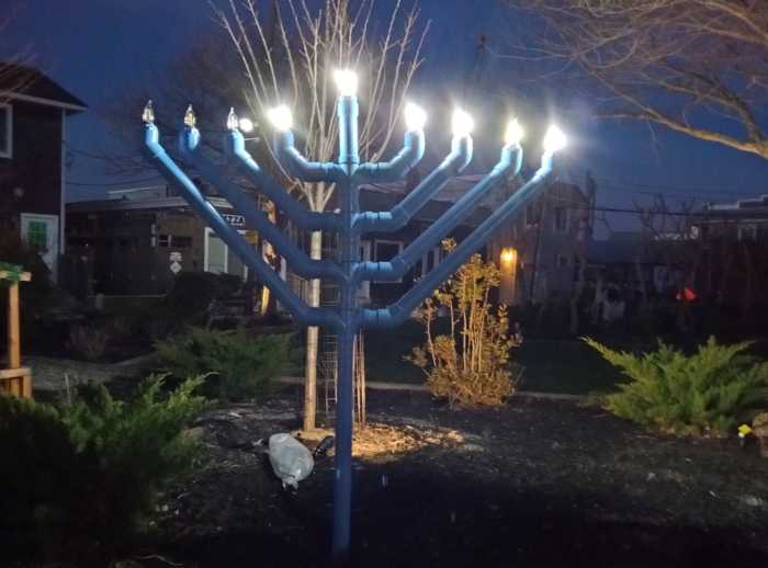 Hanukkah this year began on the evening of December 14, and continues through December 22—the first full day of winter. While some villages and hamlets opted for an early start, festivities in the Great South Bay neighborhoods that land within the holiday itself.