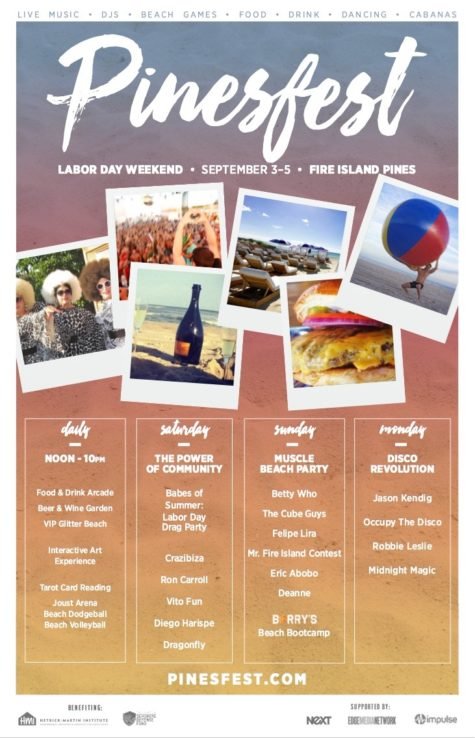 The full Pisesfest itinerary 