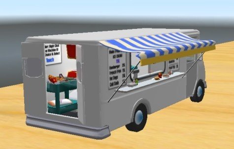 Gourmet food trucks have gained popularity in recent years. This summer Saltaire will have one to service the needs of the community. (Graphic courtesy of myexceltemplates.com.)