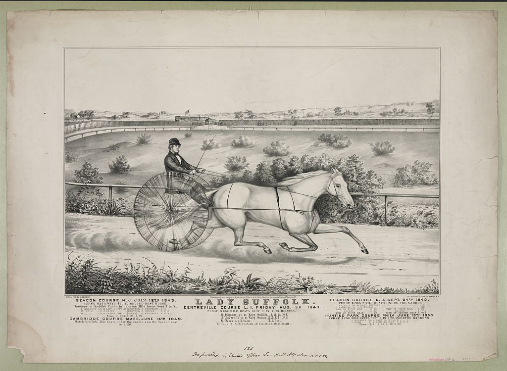 Lady Suffolk, Centreville Course, L.I., Friday, Aug. 3, 1849