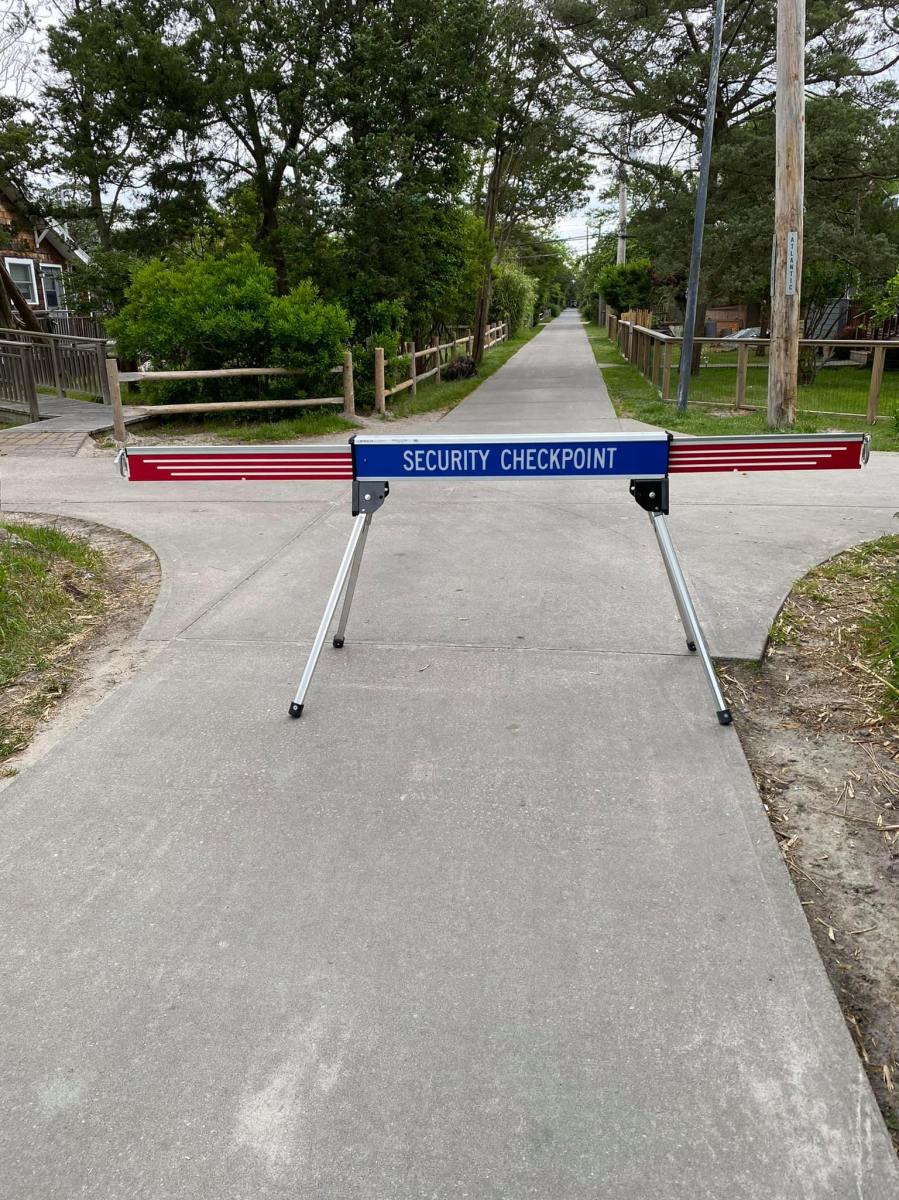 Seaview “Safe Walks” barrier