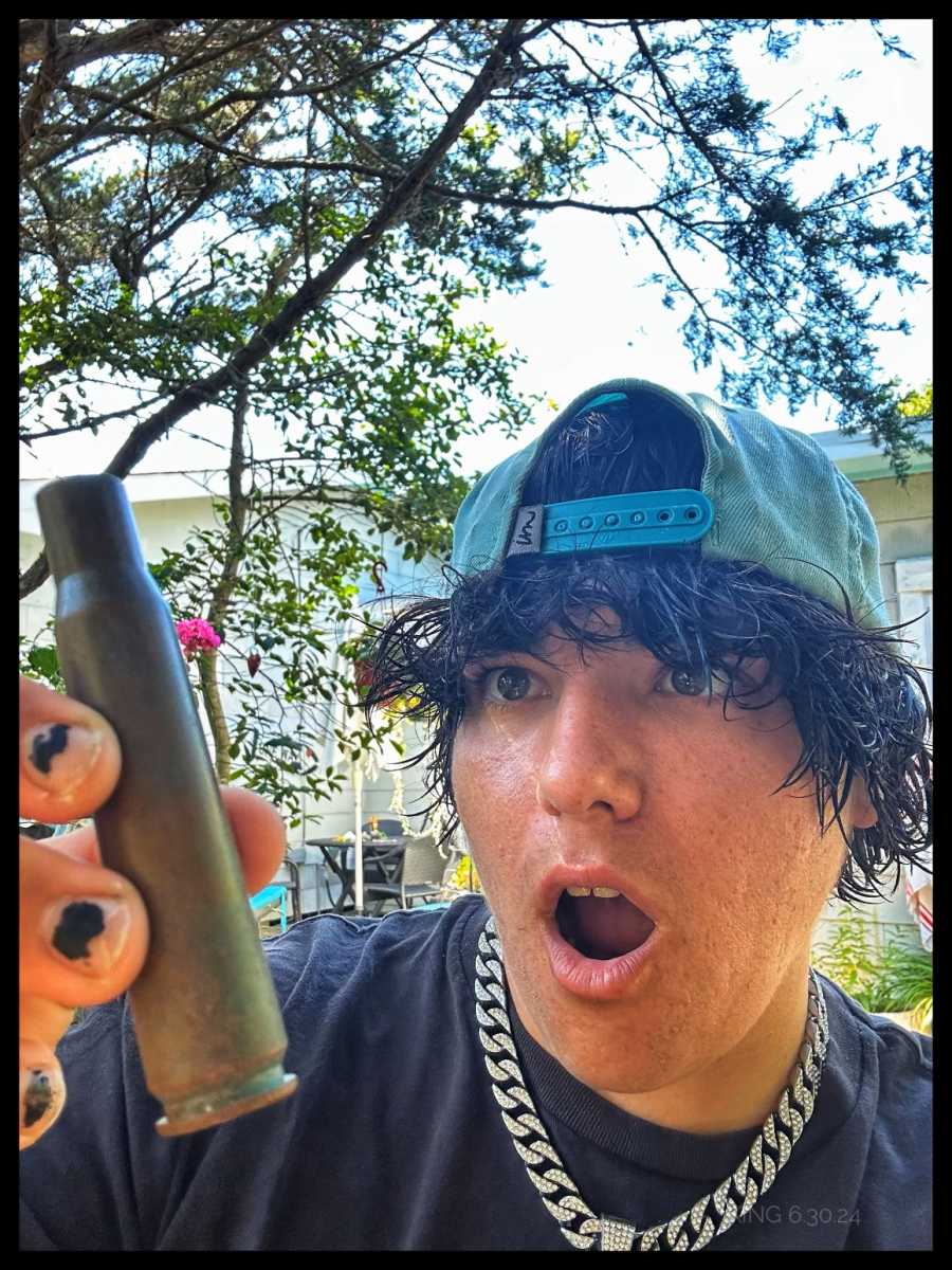 Holden Bascom – Beachcomber’s Bonus Find – WW II Bullet Casing