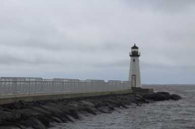 Patchogue’s Sandspit Lighthouse looks spiffy now, with a ramp and side railings so visitors and residents can meander and enjoy the view. However, most people are unaware of its long history of starts and stops. “The original one was a WPA project along with the rock pile,” said Matt Sherman, owner of the Davis Park Ferry Company, along with his sister-in-law Stephanie Sherman. (The WPA—Works Progress Administration—was a New Deal agency established in 1935 by President Franklin D. Roosevelt during the Great Depression. It employed millions of people who were out of work.)
