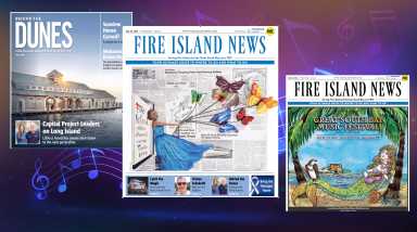 Summer tunes are in the air and making a splash in our July 18 edition of Fire Island News. Glyn Emmerson writes about the bands that jammed in Kismet and Atlantique over the July 4th Weekend. Robert Levine covered the world-class opera singer who recently performed at Whyte Hall in Fire Island Pines. Then, Rob Verbeck ventured out with his camera to catch the action at Alive After Five in downtown Patchogue. The music continues over the weekend of July 24 as the Great South Bay Music Festival comes back for its 17th summer in Shorefront Park in Patchogue Village. Omar Drissi gives us a rundown of what to expect for this upcoming crown jewel event in the Long Island music calendar. Fire Island News is also proudly working with the Great South Bay Music Festival on a special sweepstakes for our readers. One lucky person will win two VIP tickets to this extravaganza, featuring 55 performers on four stages over four days. No purchase is necessary to enter.
