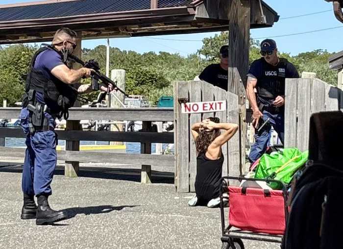 A 2:30 p.m. ferry headed for Cherry Grove from Sayville on August 8 was delayed when a bomb threat was announced. A week later, the incident is still under investigation, and details are only now emerging.