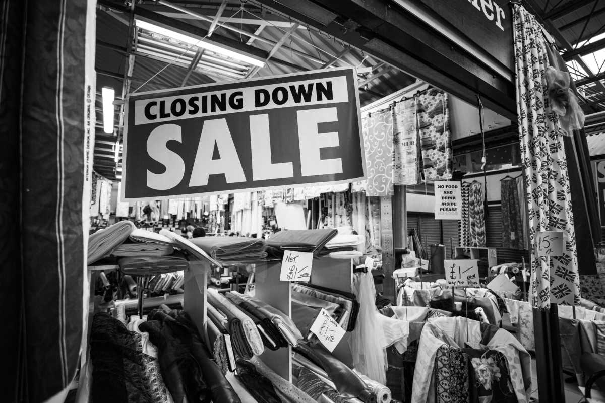 Closing Down Sale