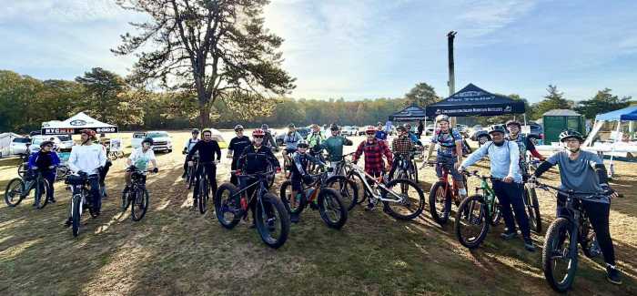 “It is like surfing on dirt,” explained Michael Vitti, president of Concerned Long Island Mountain Bicyclists (CLIMB). The multiple-trail systems, flowing like waves of the ocean, are built and maintained by CLIMB. They stretch from the South Shore, east to Montauk, the furthest point of the North Shore, and then west to Hollis Hills, Queens.