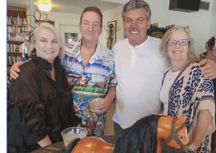 Festivities began on June 12, when the Ocean Bay Park Fire Department Auxiliary hosted its annual Belmont Stakes Party. The firehouse was buzzing as a great turnout of residents and guests gathered for the beloved tradition. The dedicated auxiliary members prepared and served an impressive spread of wine, beer, cheese, and desserts. Inside, friendly rivalries unfolded during the “Pick a Pony” raffle, with cheers erupting for Golden Tempo, the winning horse.