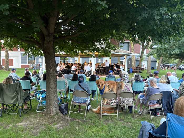 For nearly three decades, the Symphonic Band of Bay Shore-Brightwaters has brought live music to the community each summer. I had the opportunity to attend one of the band's concerts on July 22 at the Kenneth Turrisi Community Band Shell in Bay Shore.