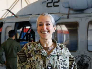 Shirley Native Serves Aboard Navy Helicopter Squadron After 18 Years of Service