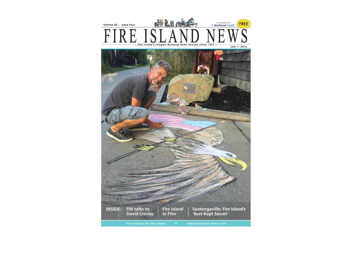 In Ocean Beach, Richard Dziubia has been a fixture in Ocean Beach for quite some time. Even if you don’t know him, you probably do. Those very intricate chalk drawings that grace Cottage Walk from time to time? That’s Richard! However, his chalk creations are just one aspect of his work.