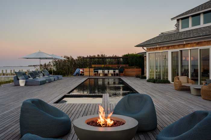 When Paul Coughlin and Annie Scheel of Brooklyn-based architecture firm Coughlin Scheel Architects were brought on to assess a bayfront property in Seaview, Fire Island, their initial goal wasn't a full renovation. It was simply to make the home’s outdoor space more livable.