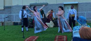 Immerse yourself in the whimsical world of William Shakespeare, right in your own neighborhood! Each summer, in addition to art classes, concerts, movie nights, and showcases, the Islip Arts Council (IAC) presents a free Shakespeare in the Park series throughout the Town of Islip. This year, a small group of actors from Studio Theatre of Long Island will enchant audiences with their production of A Midsummer Night’s Dream.