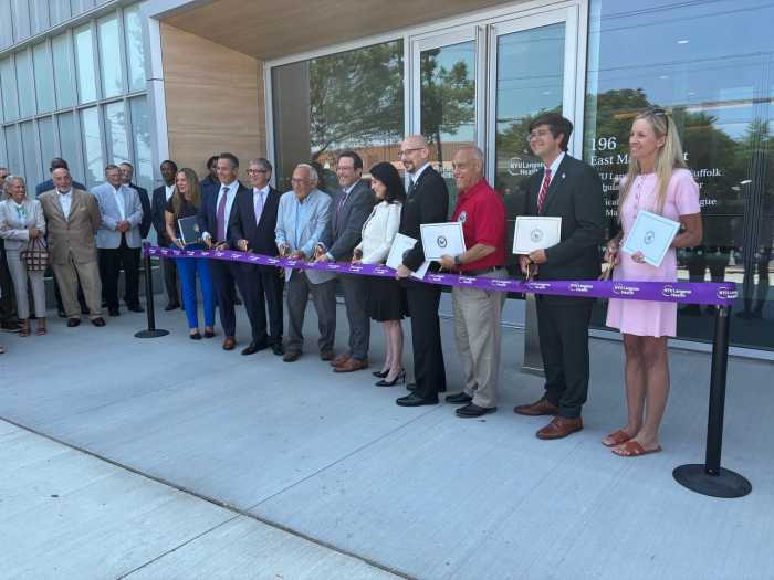 When NYU Langone officially opened its Ambulatory Care Center on East Main Street in Patchogue on July 13, it marked a major addition to the village.