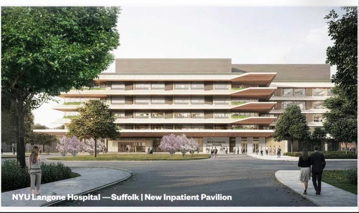 On Aug. 27, the Brookhaven Planning Board unanimously approved NYU Langone's new 270,000-square-foot, seven-story tower, which could hold 144 beds, on the east side of the former Brookhaven Hospital. This expansion is part of Langone’s $650 million investment to expand and improve the hospital after the two merged in March of 2025.